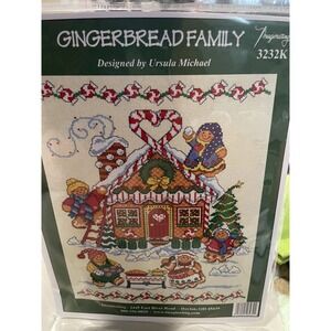 Gingerbread Family by Imaginating cross stitch pattern